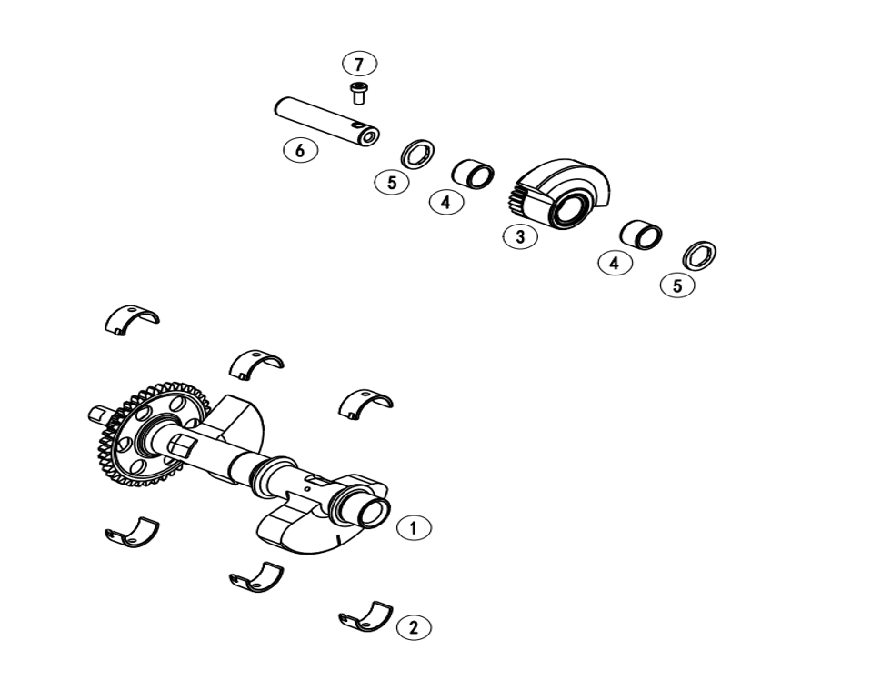 E16 Balancer Shaft